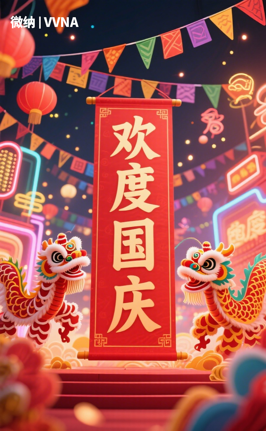 欢度国庆|微纳（VVNA）水质分析仪祝祖国繁荣昌盛，生日快乐！