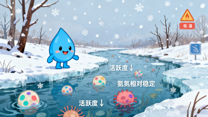 低温状态下的氨氮