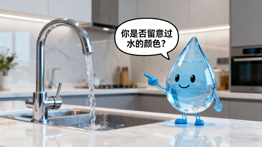 您是否留意过自来水的色度