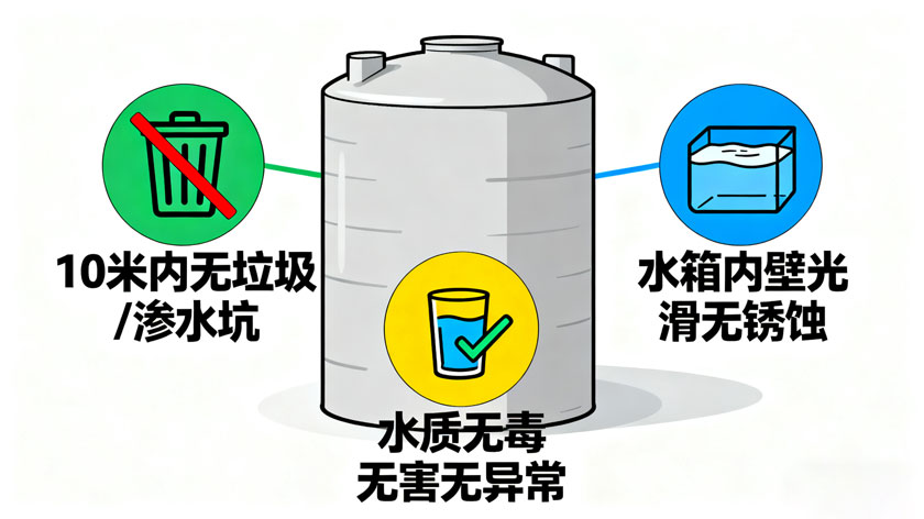 可视化二次供水卫生要求关键要点