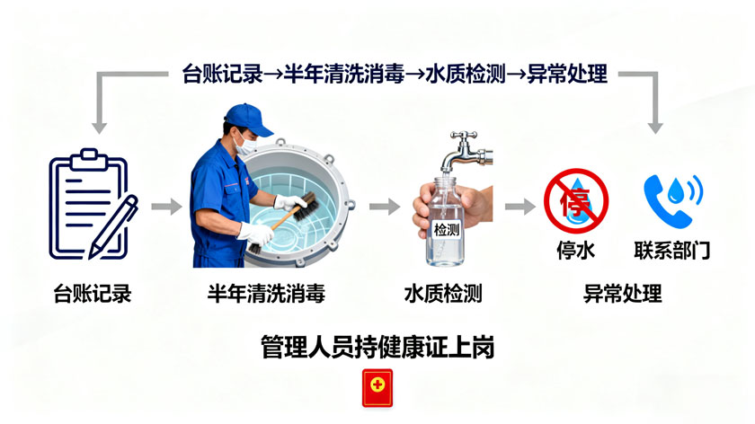日常维护流程及管理人员要求