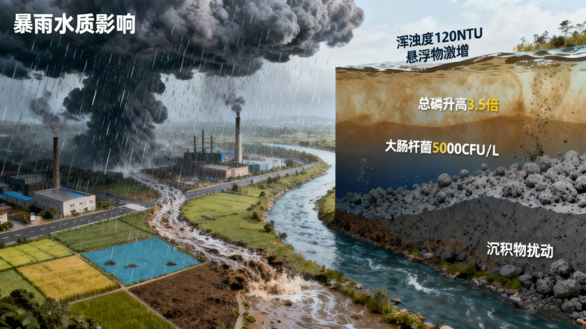 暴雨过后水质为何突变？降雨对水质的全方位影响解析
