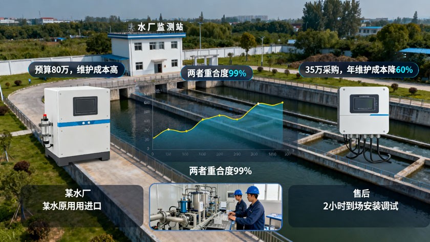 应用案例-——-水厂国产仪器替代进口的实效对比
