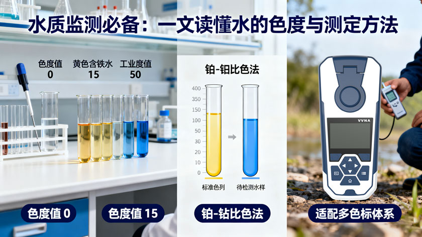 水质监测必备：一文读懂水的色度与测定方法