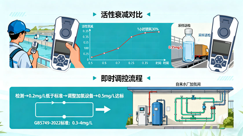 游离氯现场检测-——-供水安全的-“实时哨兵”