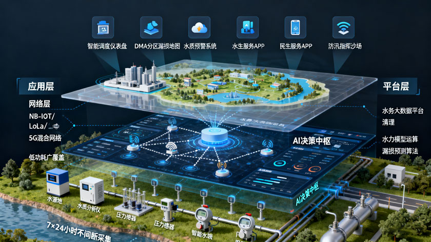 技术筑基-——-智慧水务四层架构详解