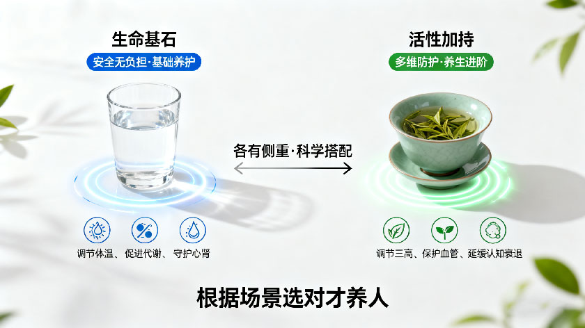 白开水VS茶，长期喝谁更养人？答案藏在这些细节里