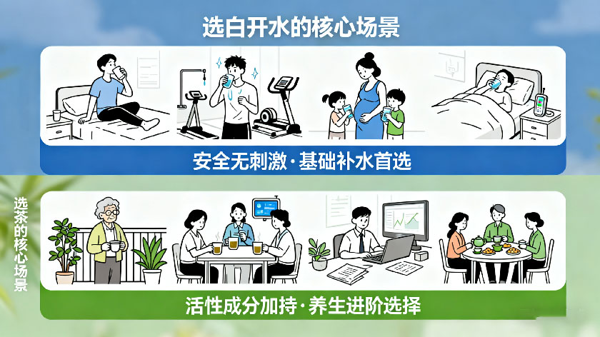 场景化饮水选择指南-——-谁更适合你？