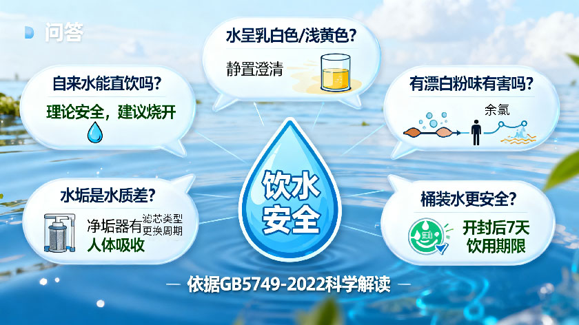 城市饮水安全终极问答：6个常见问题，一次说透
