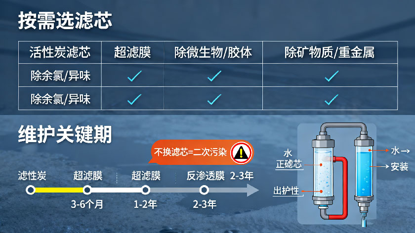 净水器选购与维护全攻略 净水器选购与维护全攻略