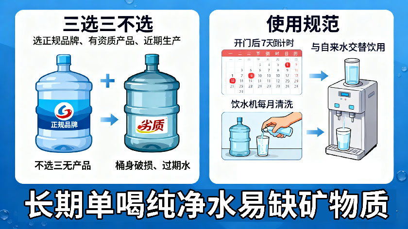 桶装水饮用安全要点 桶装水饮用安全要点