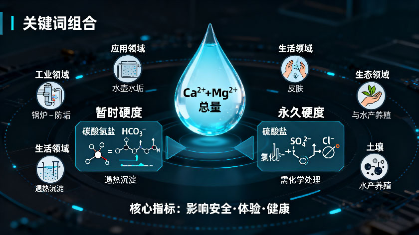 水总硬度深度解析:概念、分类、检测方法及应用指南