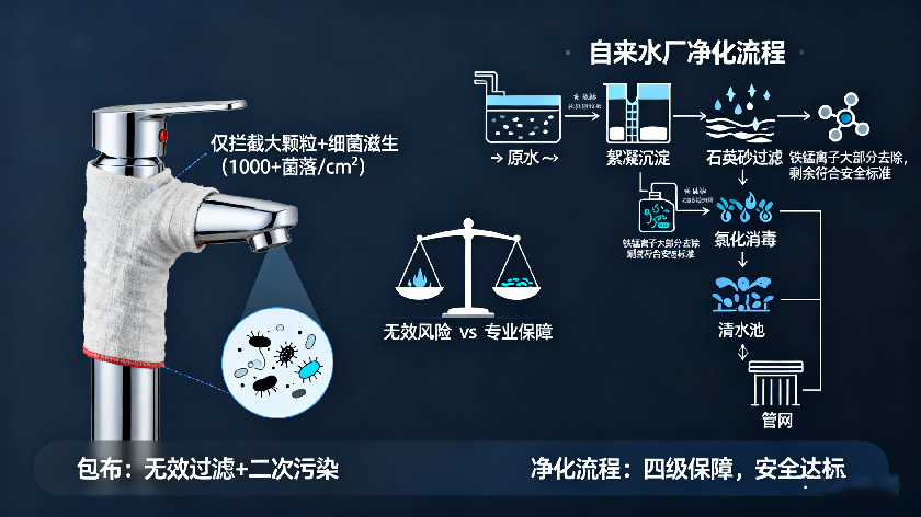 包布过滤-vs-专业净化流程效果对比图